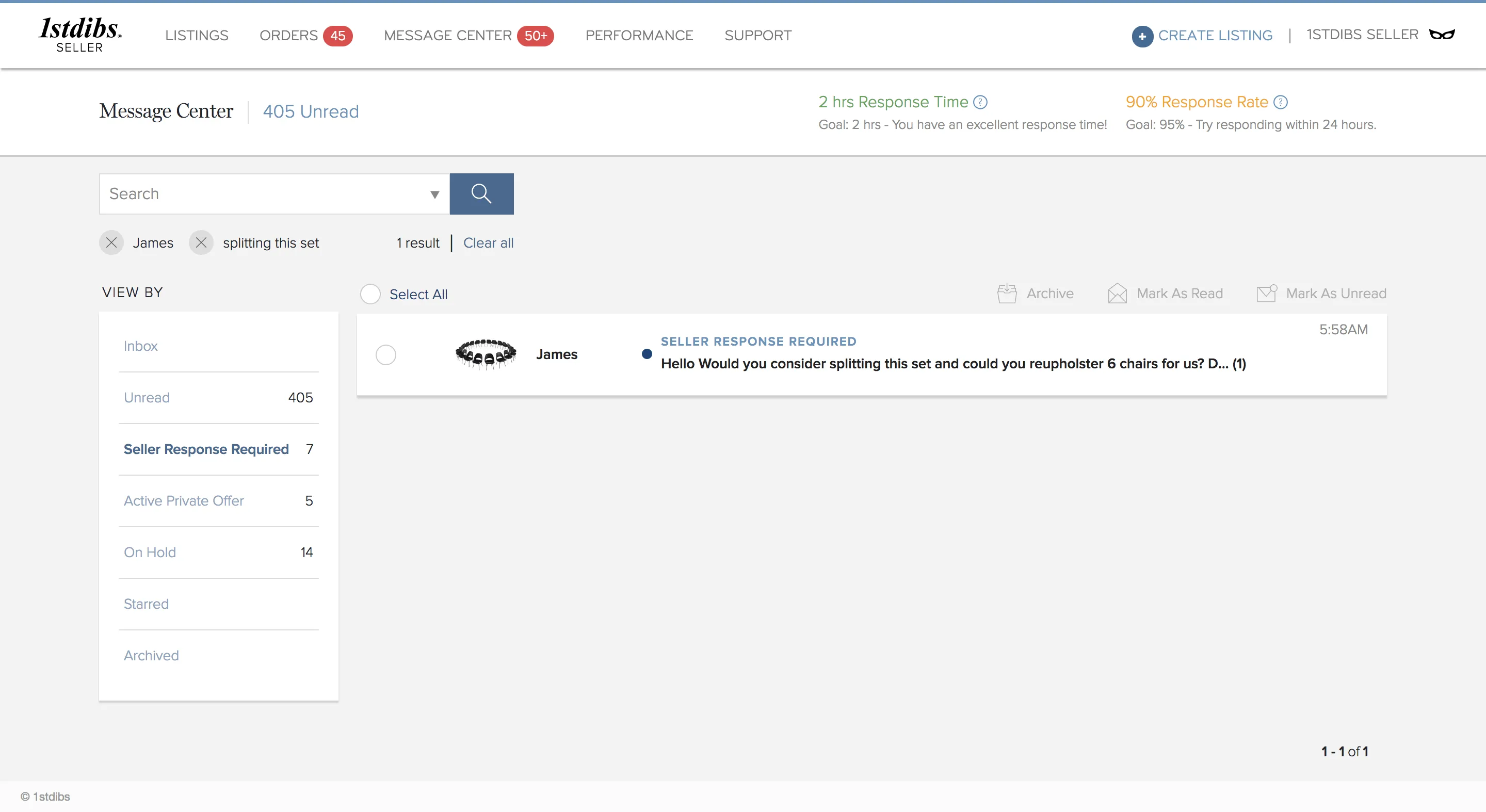 multiple inbox filters