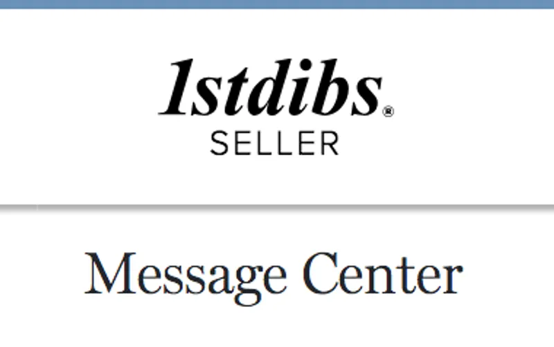 1stdibs Message Center interface